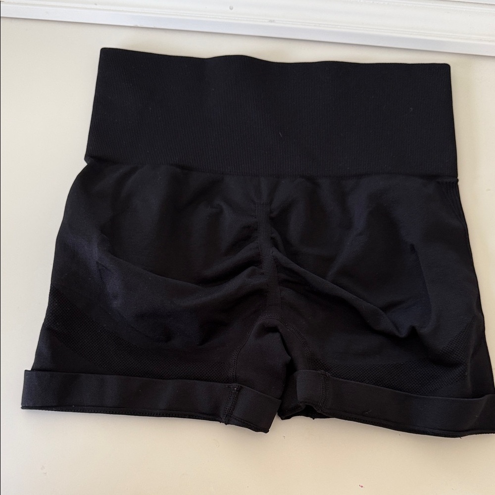Set of 3 Black Women's Biker Shorts